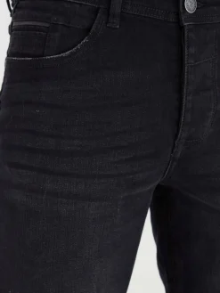 BLEND Jeans<Herren Jeans-Shorts - BHMartels schwarz uni