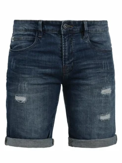 Indicode Jeans<Herren Jeansshorts - IDHallow blau uni