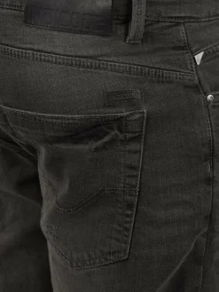 Indicode Jeans<Herren Jeansshorts - IDQuentin grau uni