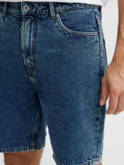 Solid Jeans<Herren Jeansshorts - SDElmo denim uni