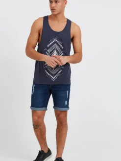 Solid Jeans<Herren Jeansshorts - SDNoyton dark stone uni