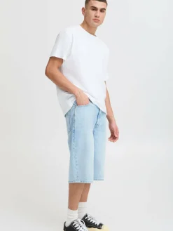 Solid Jeans<Herren Jeansshorts - SDTOMMY hellblau uni