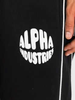 Alpha Industries Hosen<Herren Jogginghose schwarz uni