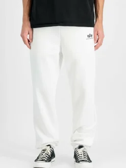 Alpha Industries Hosen<Herren Jogginghose weiß uni