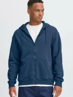 Herren BLEND Sweatshirts & Sweatjacken>Herren Kapuzenfleecejacke - BHJUSTE