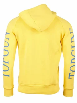 Topgun Sweatshirts & Sweatjacken<Herren Kapuzenpulli gelb uni