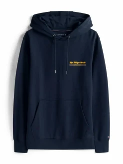 Tommy Hilfiger Sweatshirts & Sweatjacken<Herren Kapuzenpullover marine bedruckt
