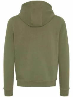 Polo Sylt Sweatshirts & Sweatjacken<Herren Kapuzenpullover grün oliv uni
