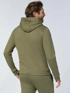 Polo Sylt Sweatshirts & Sweatjacken<Herren Kapuzenpullover grün oliv uni