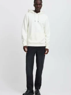 BLEND Sweatshirts & Sweatjacken<Herren Kapuzenpullover - BHSweatshirt weiß uni