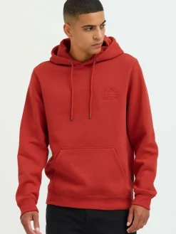 BLEND Sweatshirts & Sweatjacken<Herren Kapuzenpullover - BHSweatshirt rot uni