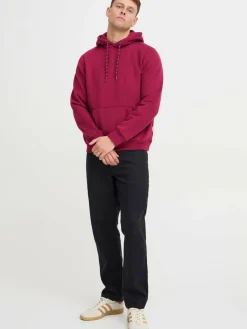 BLEND Sweatshirts & Sweatjacken<Herren Kapuzenpullover - BHSweatshirt rot uni