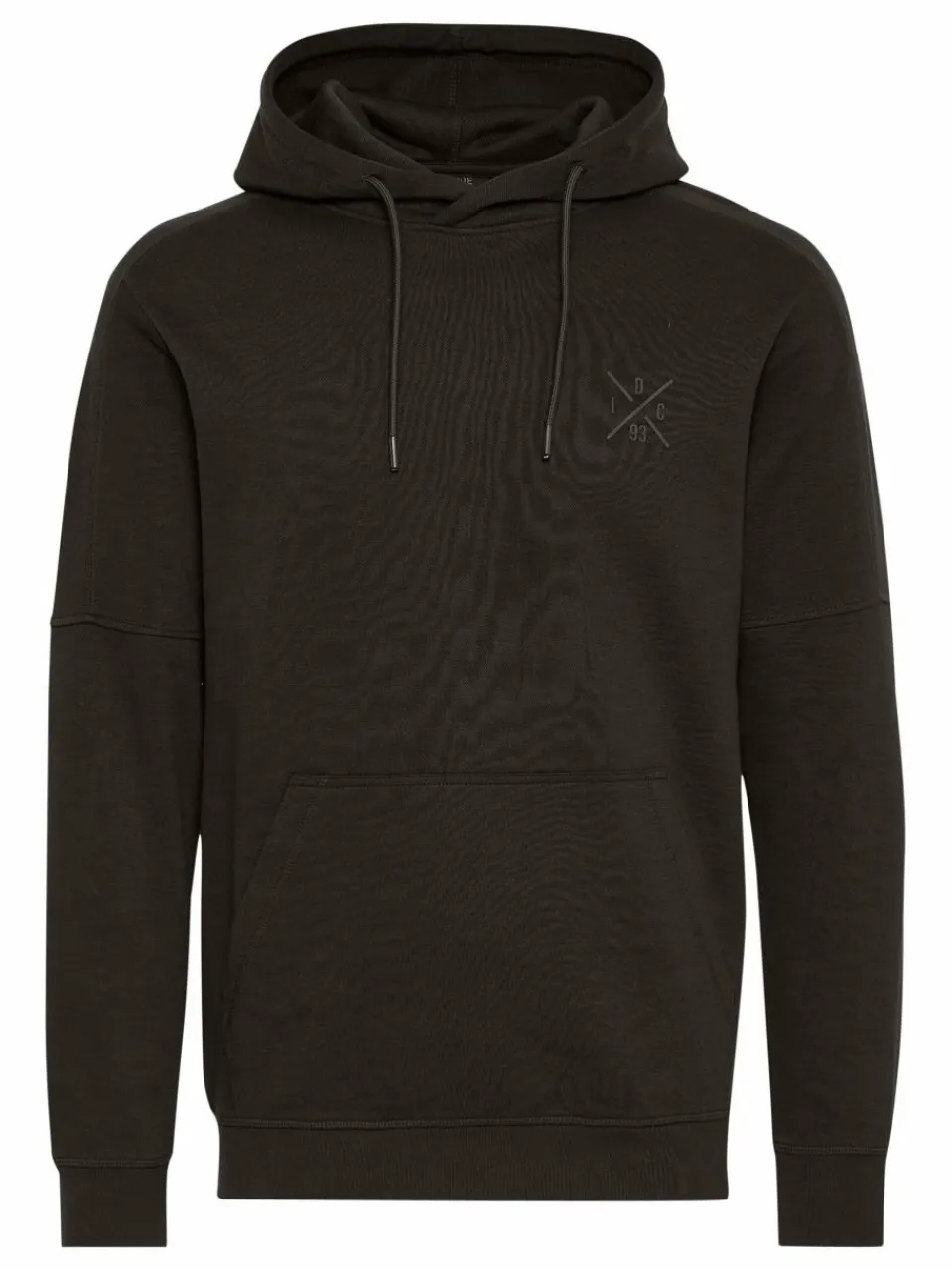 Indicode Sweatshirts & Sweatjacken<Herren Kapuzenpullover - IDAlbine schwarz uni