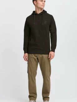 Indicode Sweatshirts & Sweatjacken<Herren Kapuzenpullover - IDAlbine schwarz uni