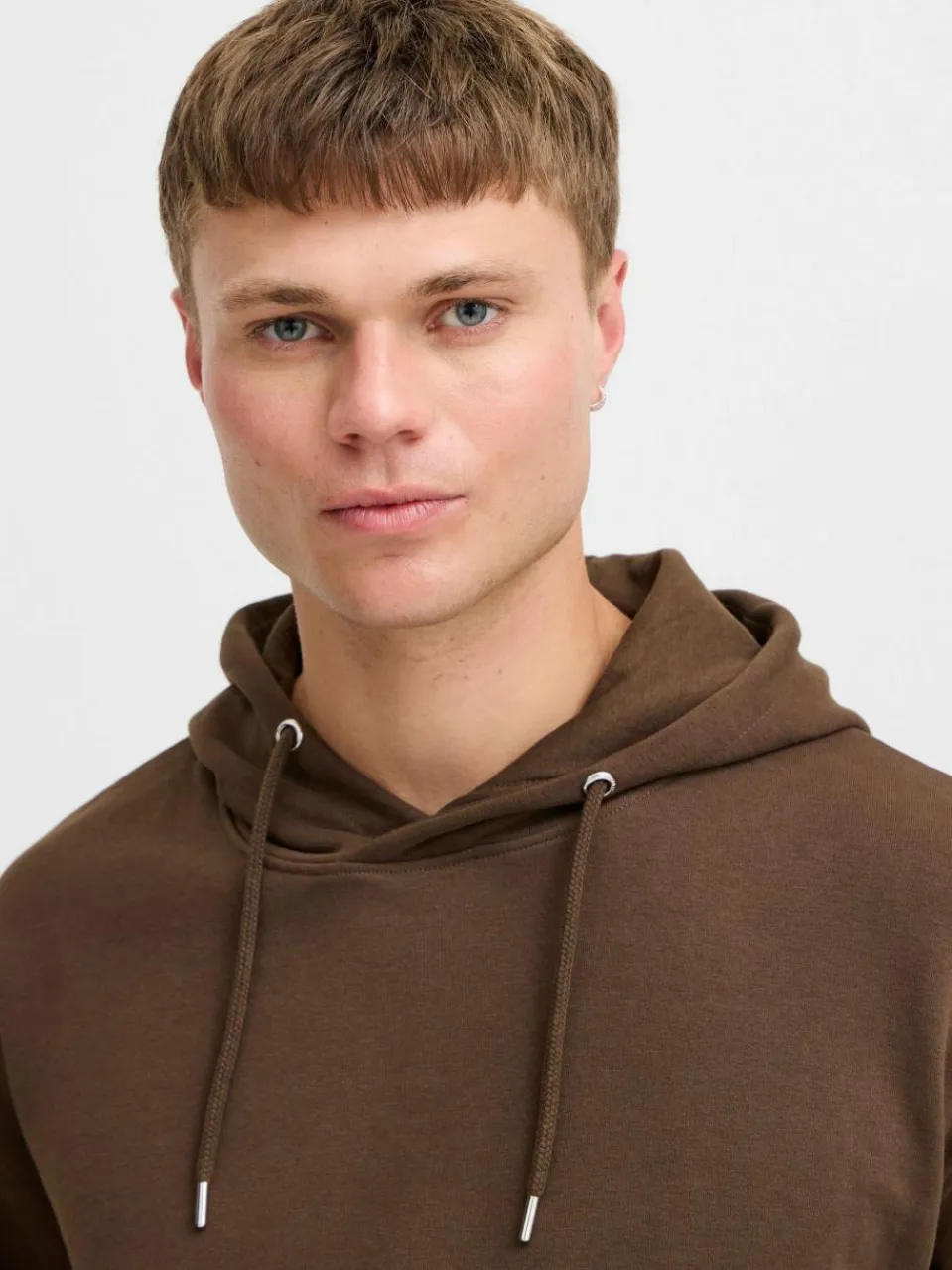 Solid Sweatshirts & Sweatjacken<Herren Kapuzenpullover - SDLenz braun uni