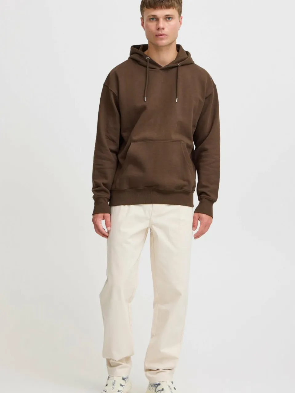 Solid Sweatshirts & Sweatjacken<Herren Kapuzenpullover - SDLenz braun uni