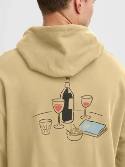 Herren Solid Sweatshirts & Sweatjacken>Herren Kapuzenpullover - SDMULLET