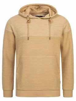Indicode Sweatshirts & Sweatjacken<Herren Kapuzenpullover - Saunders beige sand uni
