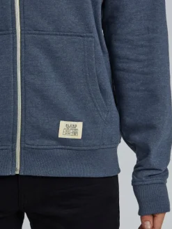 BLEND Sweatshirts & Sweatjacken<Herren Kapuzensweatjacke - BHNOAH blau uni