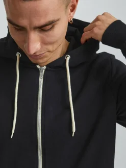 BLEND Sweatshirts & Sweatjacken<Herren Kapuzensweatjacke - BHNOAH schwarz uni