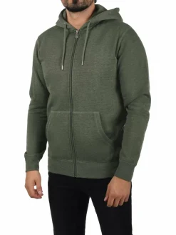 Solid Sweatshirts & Sweatjacken<Herren Kapuzensweatjacke - SDBerti grün uni