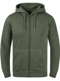 Solid Sweatshirts & Sweatjacken<Herren Kapuzensweatjacke - SDBerti grün uni