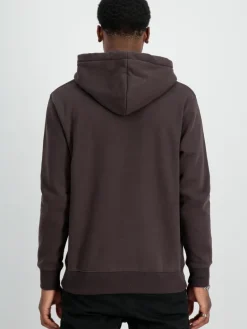 Alpha Industries Sweatshirts & Sweatjacken<Herren Kapuzensweatshirt braun uni