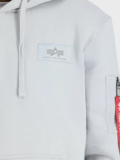 Alpha Industries Sweatshirts & Sweatjacken<Herren Kapuzensweatshirt blau gemustert