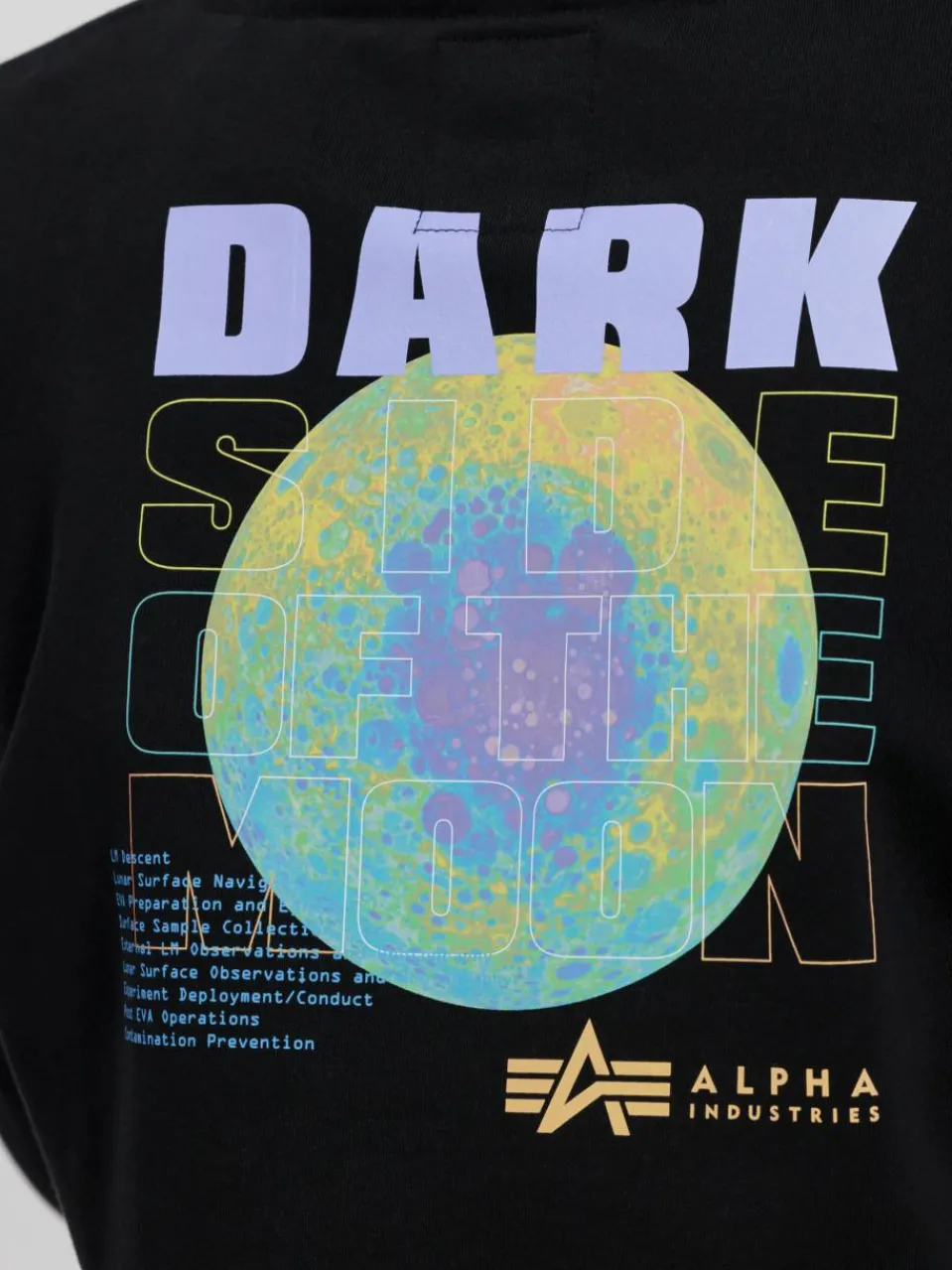 Alpha Industries Sweatshirts & Sweatjacken<Herren Kapuzensweatshirt schwarz bedruckt