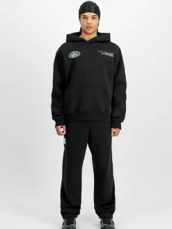 Alpha Industries Sweatshirts & Sweatjacken<Herren Kapuzensweatshirt schwarz bedruckt