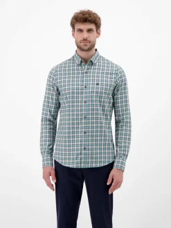 Herren LERROS Hemden>Herren Karohemd