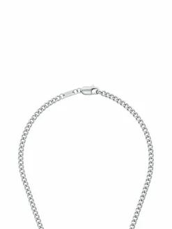 s.Oliver Schmuck<Herren Kette mit Anhänger silber uni