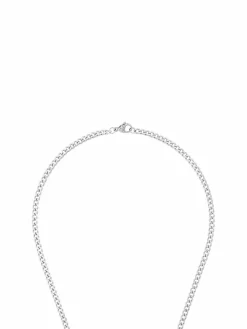 s.Oliver Schmuck<Herren Kette mit Anhänger silber uni