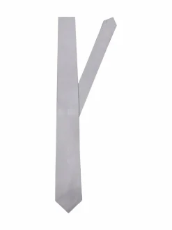 Seidensticker Krawatten & Fliegen<Herren Krawatte - Uni silber uni