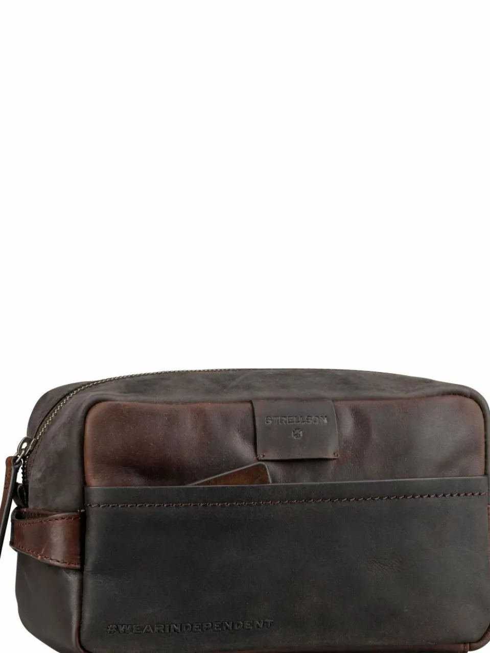 Strellson Taschen & Rucksäcke<Herren Kulturbeutel - Brick Lane Dick Washbag SHZ braun uni