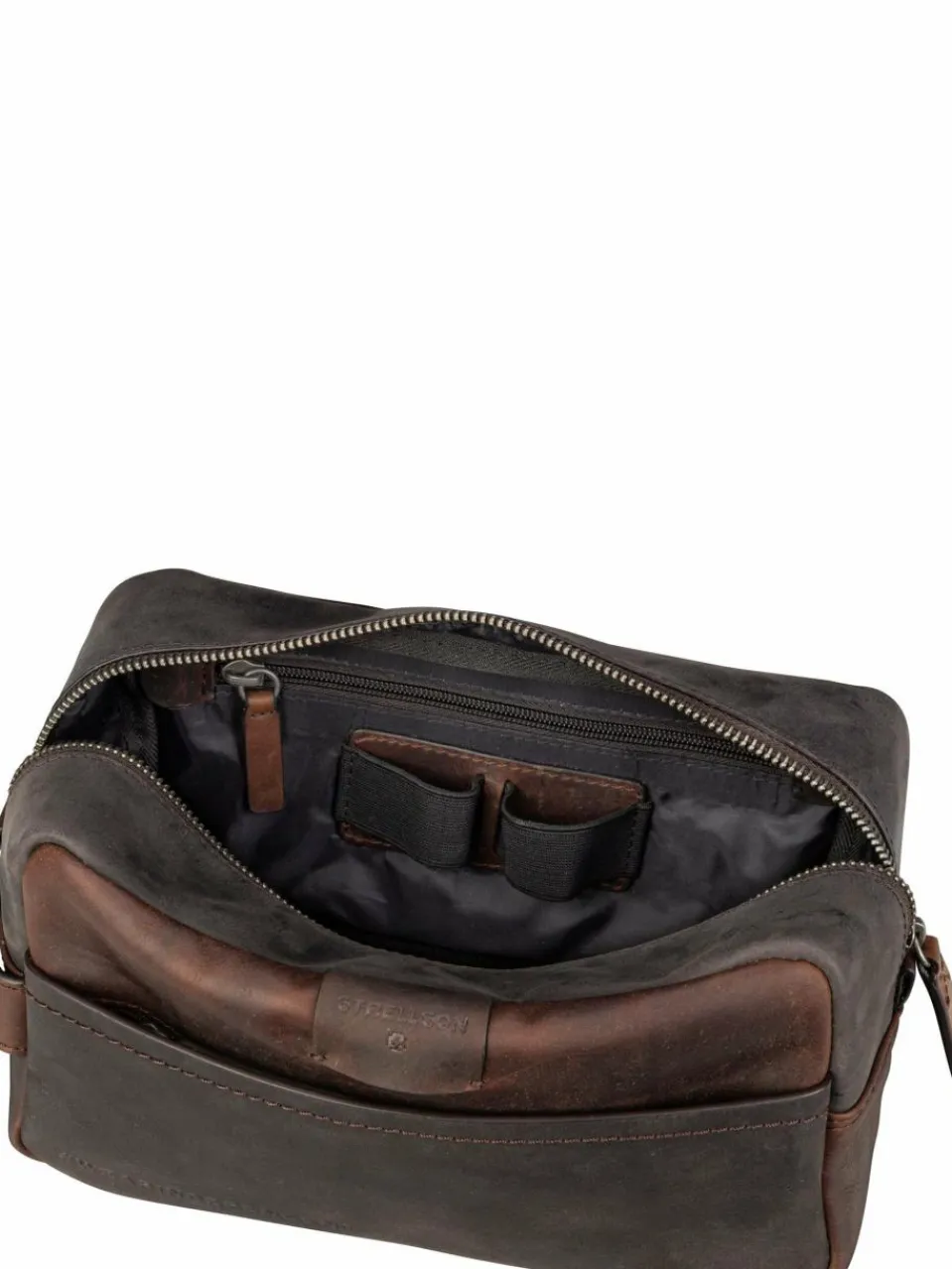 Strellson Taschen & Rucksäcke<Herren Kulturbeutel - Brick Lane Dick Washbag SHZ braun uni