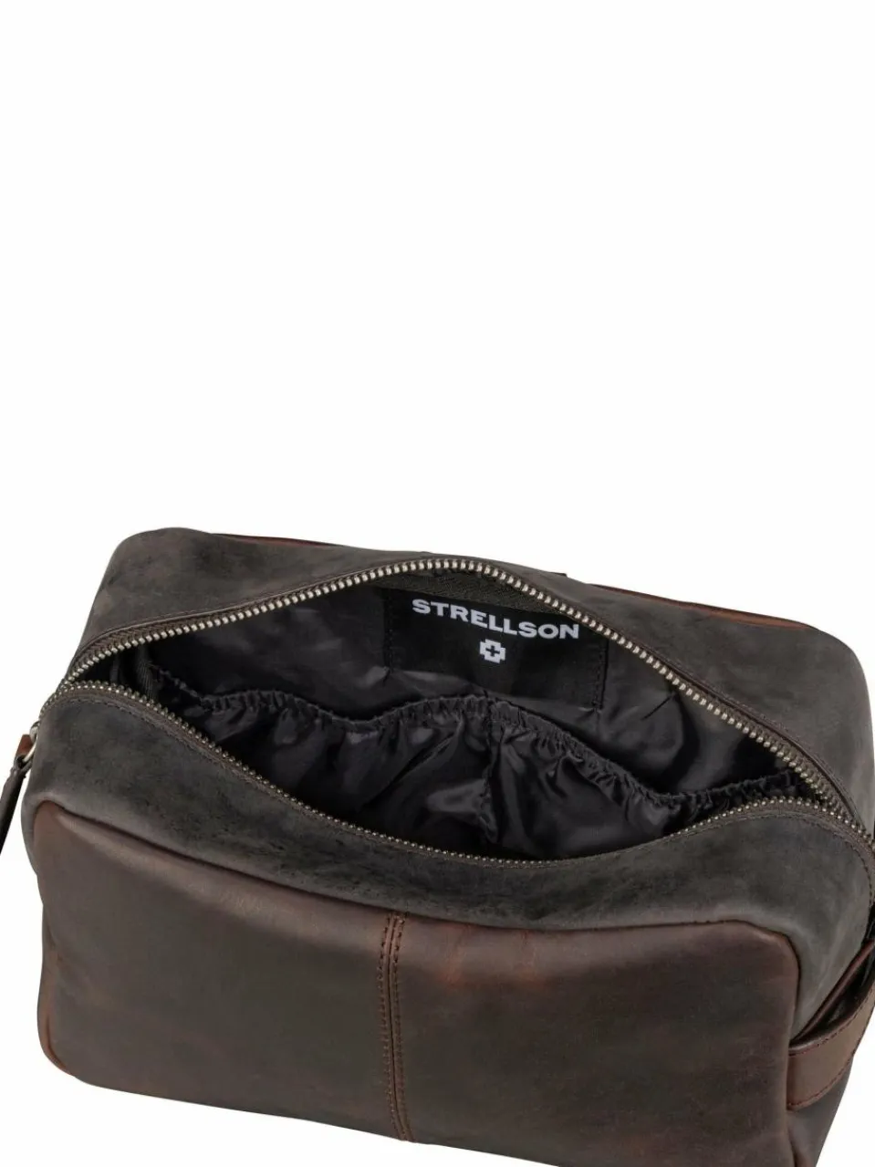 Strellson Taschen & Rucksäcke<Herren Kulturbeutel - Brick Lane Dick Washbag SHZ braun uni