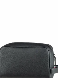 Tommy Hilfiger Taschen & Rucksäcke<Herren Kulturbeutel - Essential PU Washbag schwarz uni