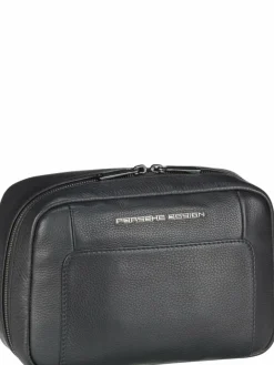 Porsche Design Taschen & Rucksäcke<Herren Kulturbeutel - Roadster Leather Washbag schwarz uni
