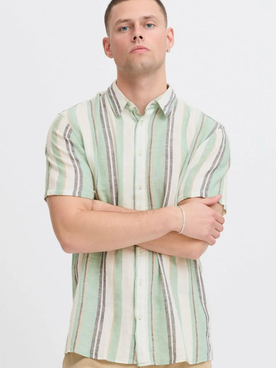 Herren BLEND Hemden>Herren Kurzarmhemd - BHBobby