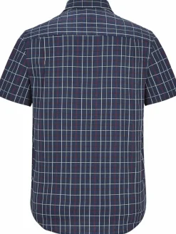 Jan Vanderstorm Hemden<Herren Kurzarmhemd - FEELIKS blau gestreift