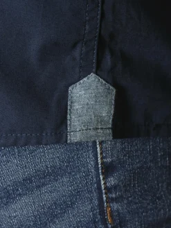 Jan Vanderstorm Hemden<Herren Kurzarmhemd - HERKKO blau gemustert