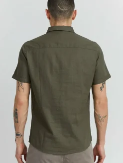 Herren Indicode Hemden>Herren Kurzarmhemd - IDHank