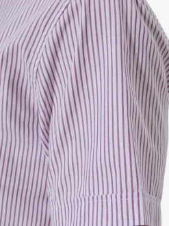 BABISTA Hemden<Herren Kurzarmhemd - LENDIR rot gestreift