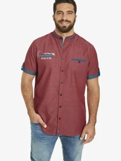 Herren Jan Vanderstorm Hemden>Herren Kurzarmhemd - LODMUND