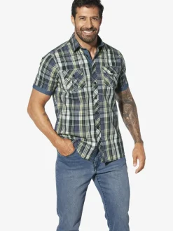 Herren Jan Vanderstorm Hemden>Herren Kurzarmhemd - RUNKAR