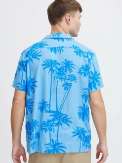 Herren Solid Hemden>Herren Kurzarmhemd - SDIvalde