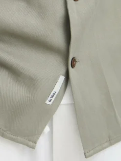 Solid Hemden<Herren Kurzarmhemd - SDPABLO grün uni