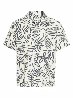 Solid Hemden<Herren Kurzarmhemd - SDPAIMAN weiß gemustert