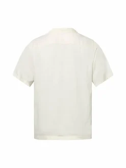 Herren Selected Hemden>Herren Kurzarm-Hemd mit Leinen-Anteil - SLHRegnoa